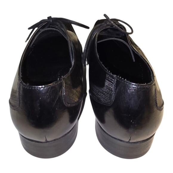 Kenneth Cole Mens Magic Place Leather Oxford Dress Shoe Black Size 10 M - Picture 5 of 8